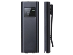 Gravador Profissional Ativado Por Voz, Operação De Um Botão, Usado Para Reuniões, Entrevistas E Discursos 16 Gb Yizhood (preto)