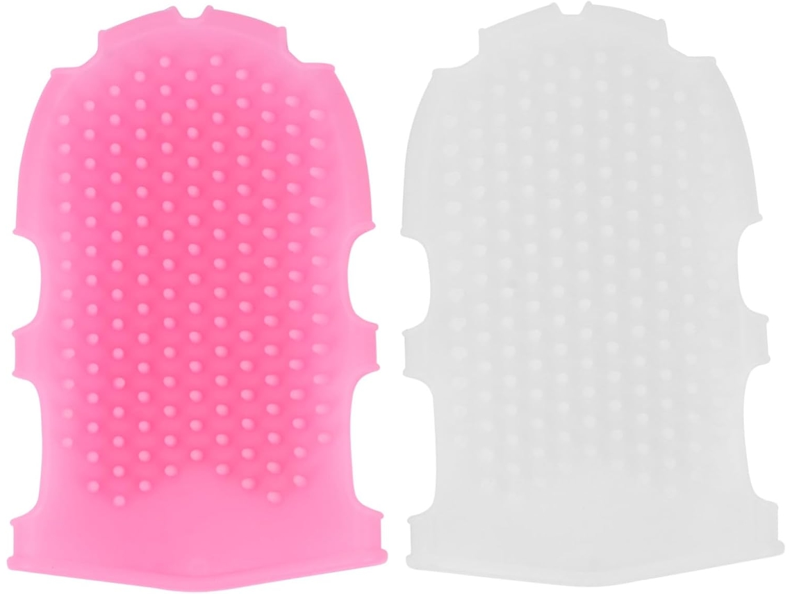 Escovas De Massagem Silicone Collbath, Design Ergonômico Para O Corpo, Conjunto Com 2-unidades, Esfoliação E Limpeza