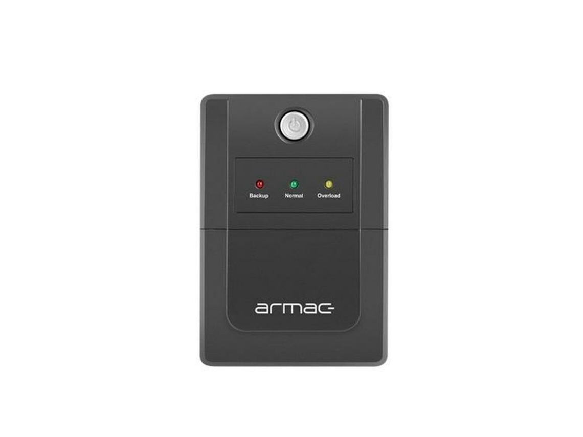 Sistema Interactivo de Fornecimento Ininterrupto de Energia ARMAC H/650E/Led/V2 Preto Usb-B Ac X 2 390 W