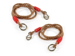 Par De Cordas De Balanço Com Correias Ajustáveis 1,8m (kit Com 2 Peças)