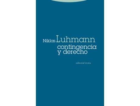 Livro Contingencia Y Derecho de Niklas Luhmann (Espanhol)