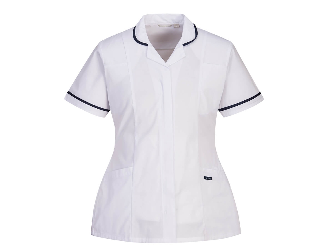Roupão Elástico Feminino Conforto E Estilo Moderno / Azul Marinho / L Portwest