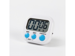 Temporizador De Cozinha Digital, Cronômetro Eletrônico, Temporizador De Cozinha Branco Slowmoose