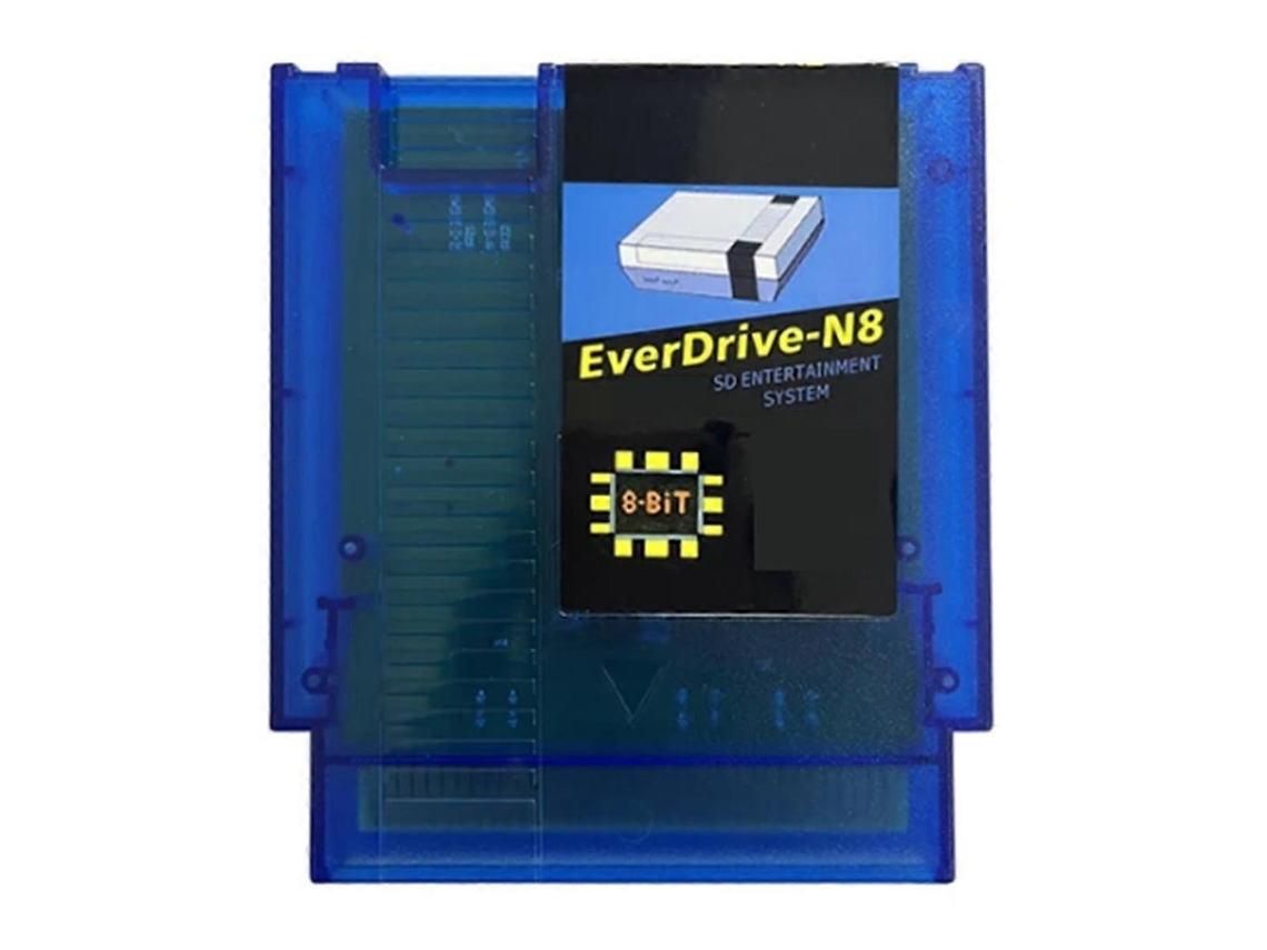 Cartão De Jogo Retro Remix 1000 Em 1 Cartão De Jogo N8 Para Console De Videogame De 8 Bits Cartucho De Jogo Transparente Azul Ly Ebike