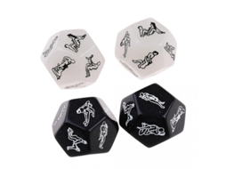 2026 4 Dados Luminosos para Juegos de Adultos, 12 Caras, Poses Sensuales, Juguetes Íntimos