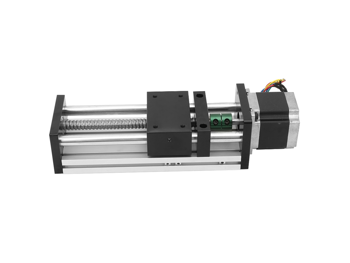 Guia Linear Com Parafuso Bola E Motor 57 (200mm)
