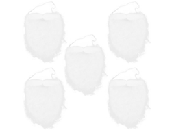 10 Peças de Barba Falsa Do Papai Noel ALLINLESS