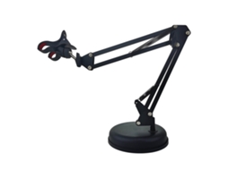 Suporte De Mesa Dobrável E Flexível Para Celular Em Aço Inoxidável Com Braço Articulado.