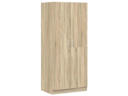 Conjunto 1 Wardrobe, Wardrobes Vidaxl Marrom Madeira Processada (n/a)
