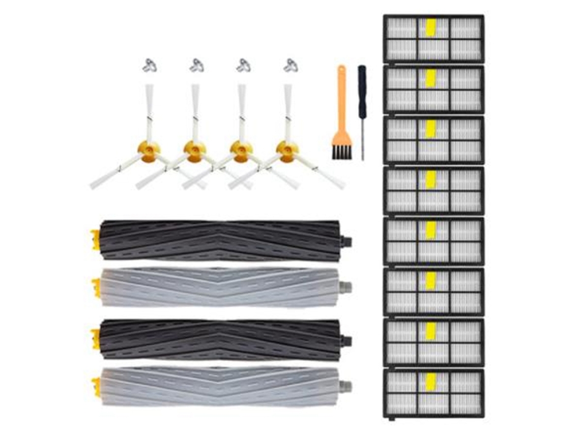 Filtros hepa para irobot roomba 800 900 série 860 870 880 890 960 robô aspirador de pó peças kit substituição
