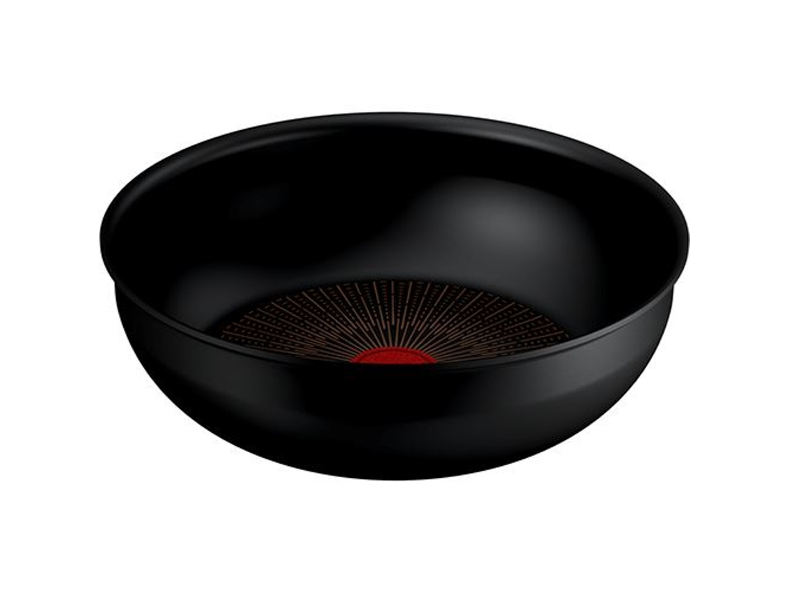 Frigideira TEFAL Wok Ingenio Excellence Fusion 26 cm (Pega Amovível não Incluída - Preto)