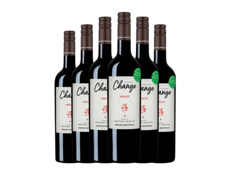 Vinho GÉRARD BERTRAND Change Merlot (0.75 L - 6 Unidades)