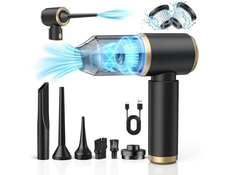 Aspirador Porttil, 15000 Pa, Potente Aspirador Para Automvel, Porttil, Recarregvel, Aspirador Porttil Sem Fios De 120 W Jaicom