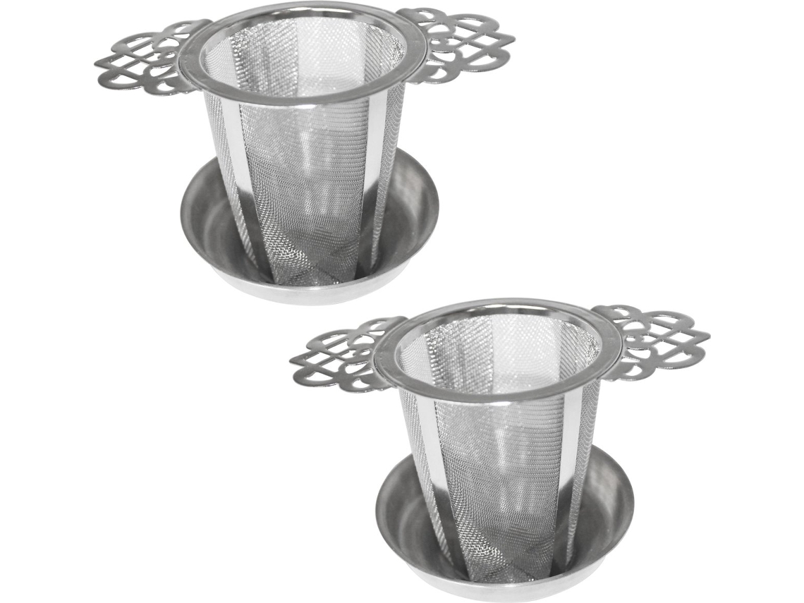 Coletor de Chá, Aço Inoxidável, 2 Pcs ZYBLSSBB