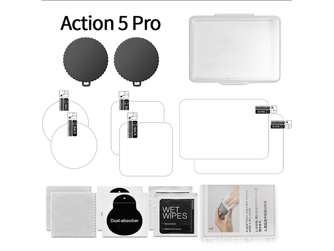 Elysve Protetor De Lentes Para Dji Action 5/5pro