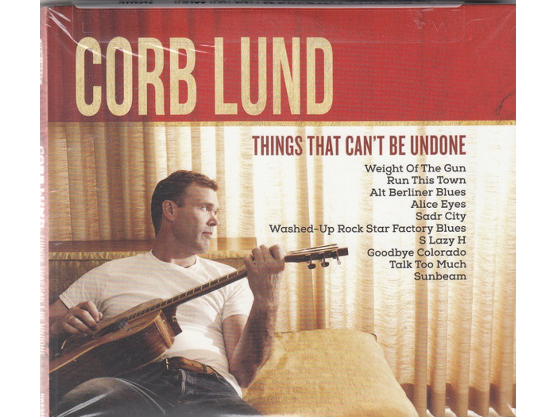 CD Corb Lund - Things That Can't Be Undone