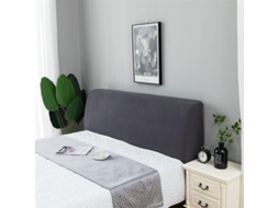 Funda Elástica Para Cabecera De Cama De Color Sólido Impermeable A Polvo, Tamaño Queen King