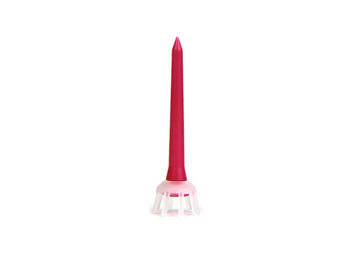 Golf Tees 10st Golfhållare Rose Red 60mm10st 10st Estoque Rose Red Slowmoose