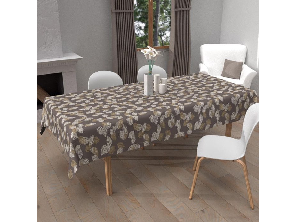 Toalha de Mesa SOLEIL DOCRE Retangular Estampada Manchas Poliéster Multicor (300 cm)
