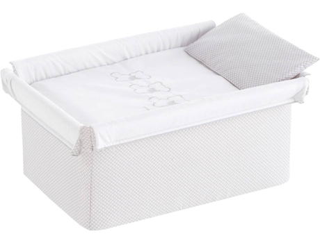 Capa para Miniberço  Nuite Branco