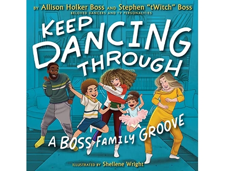 Livro Keep Dancing Through de Allison Holker Boss e Stephen ''Twitch'' Boss (Inglês - Capa Dura)