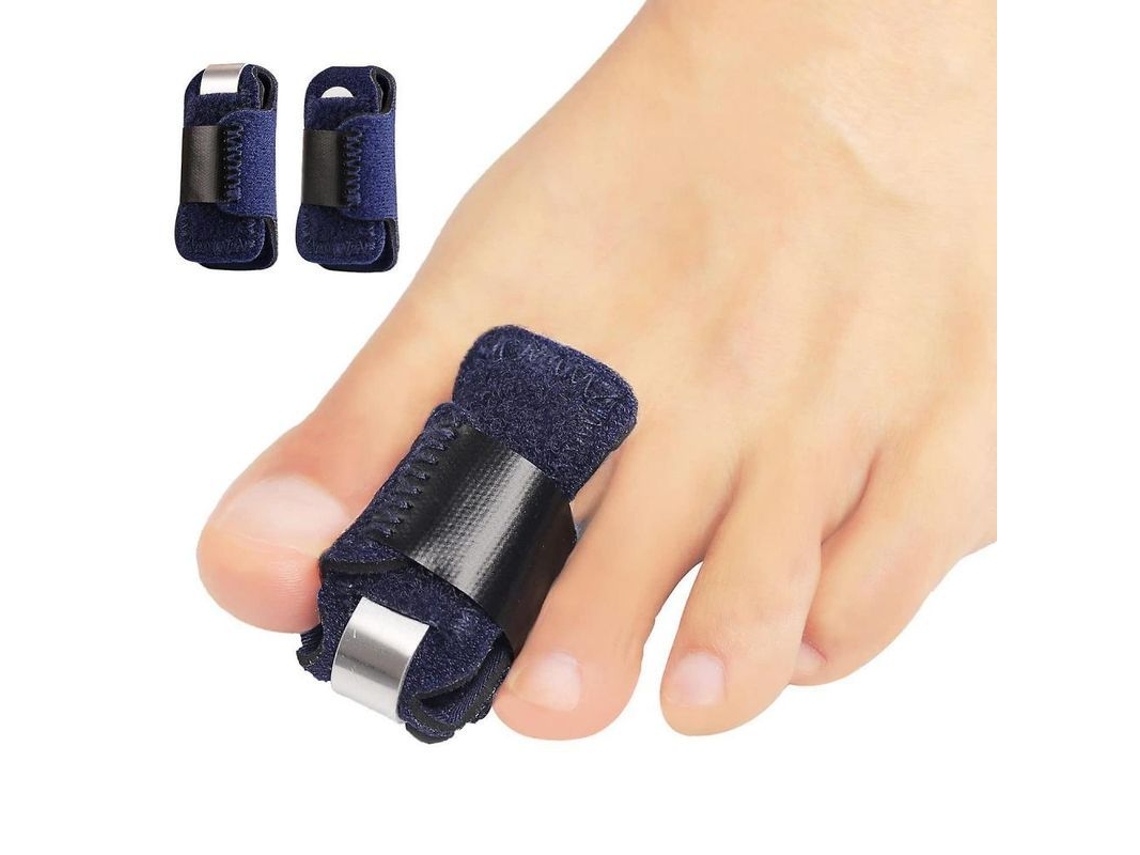 Corrector De Dedos De Pie U-forma Ajustable Para Fracturas Torceduras Dedos Superpuestos Martillo Dolor