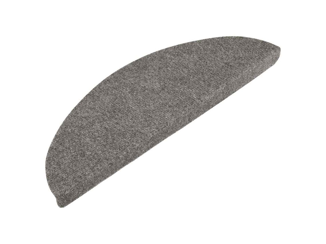Tapetes De Escada Adesivos 20 Pcs 56x17x3 Cm Cinzento