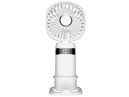 Ventilador Portátil Doméstico Com Visor Em Suporte De Mesa, Mão A