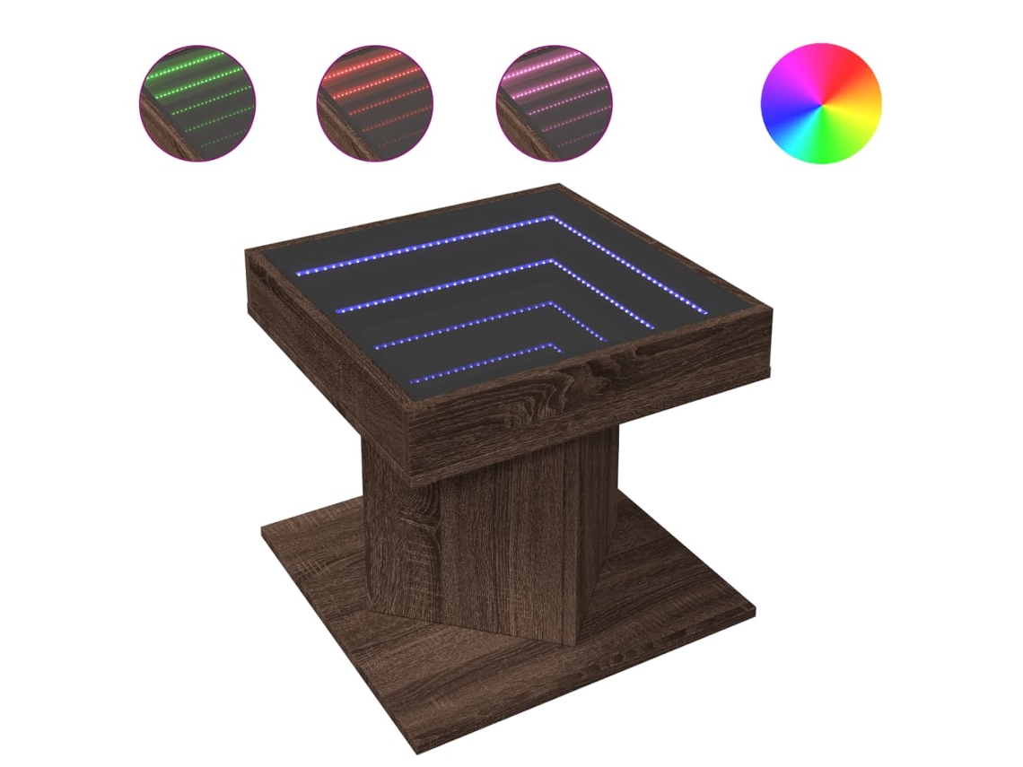 Coffee Table, Coffee Tables Vidaxl Marrom Madeira Processada (n/a)