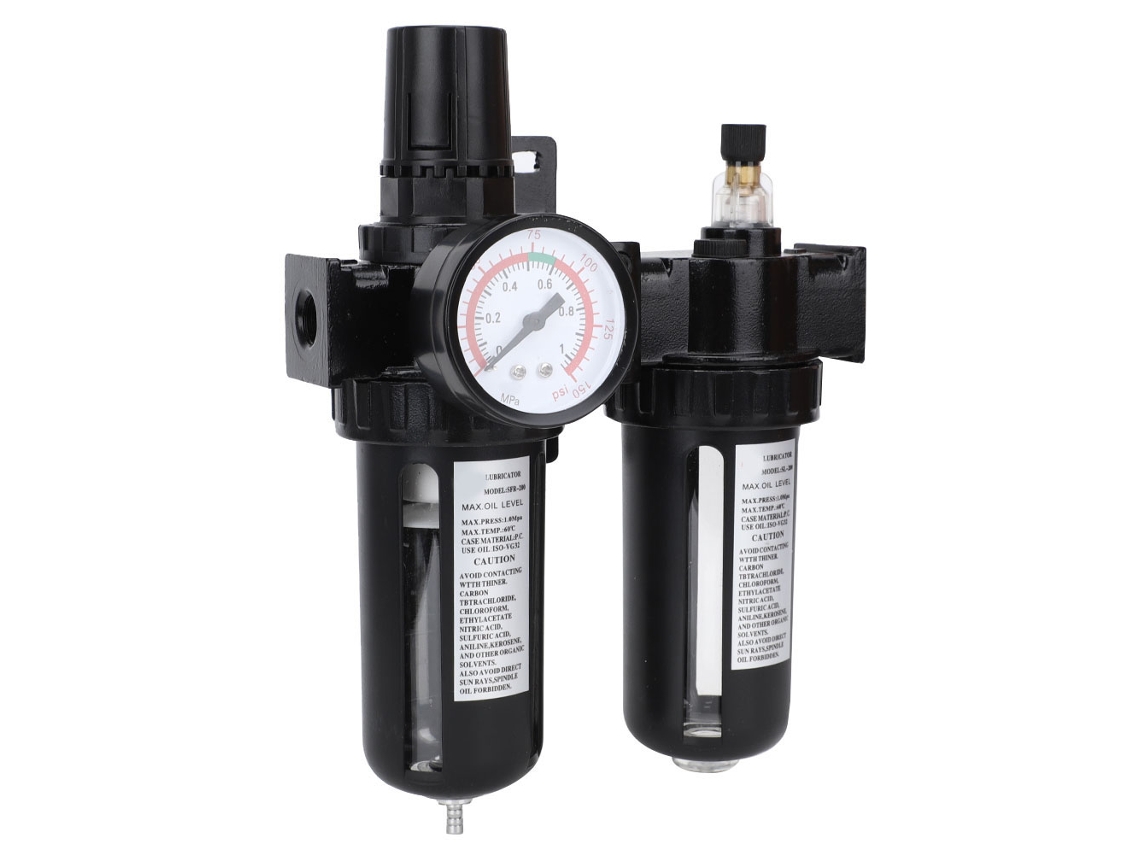 Laxiscreed Sfc2000 Separador Água-óleo Para Compressores De Ar E Filtro Regulador