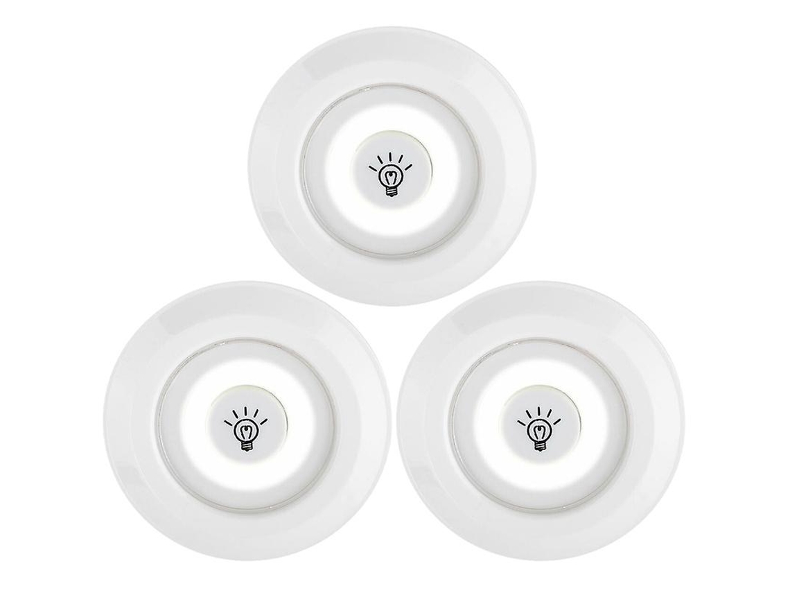 3 Unidades De Luz Para Armários De Espiga
