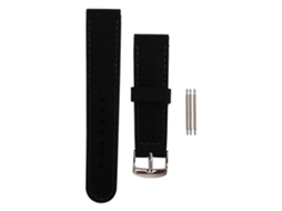 Pulseira de silicone para relógio com fivela de pino de 22 mm para esportes ao ar livre (costura roxa)