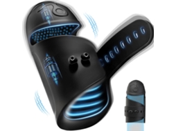 Masturbador Masculino Vibratório 360° Com Fivela, Treinador De Glans Com 10 Vibrações, Vibrador Peniano À Prova De Água Para Treino De Resistência