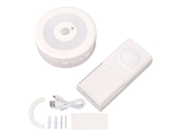 Campainha Inteligente Sem Fio Laxiscreed Com Luz Noturna E Resistência À Água Ip55