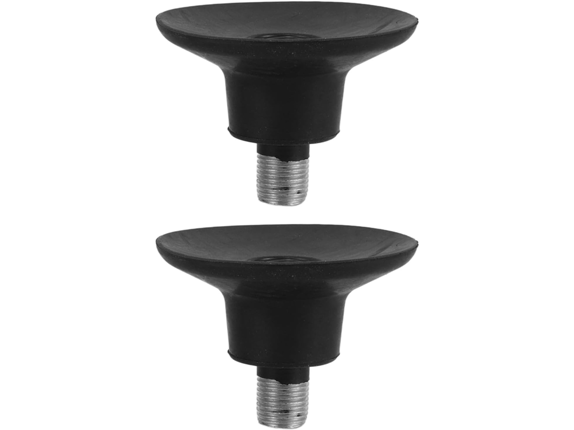 Extrator De Amassados Potente Para Carros, 2 Peças, Ventosa De Borracha Preta, Portátil, Para Reparos Automotivos.