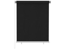 Estore de Rolo para Exterior 120x140 Cm Preto MAISON EXCLUSIVE
