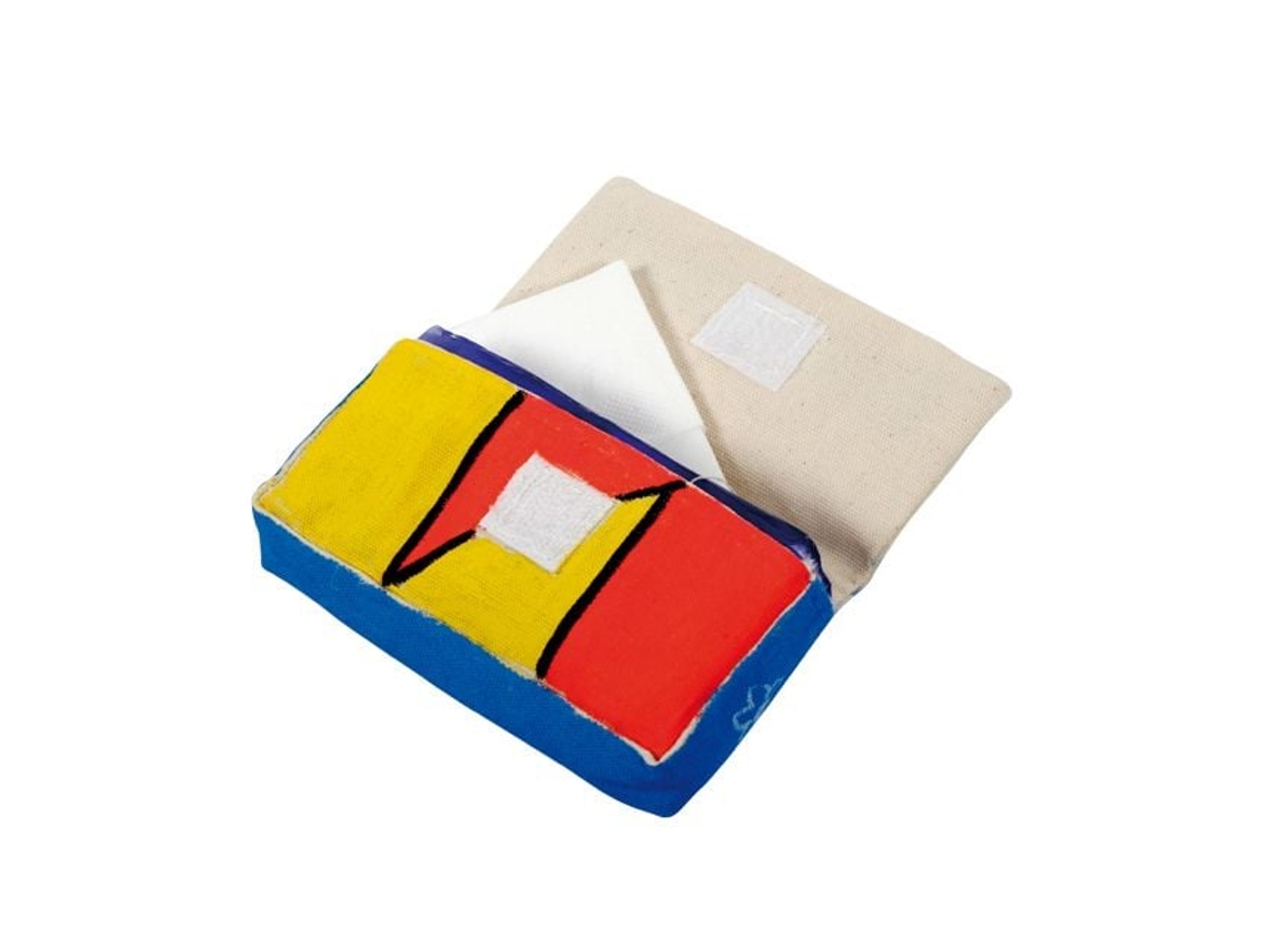 Saco De Lenços De Papel De Papelão, Brinquedo Educativo Multicolorido, 12 Peças Merkloos