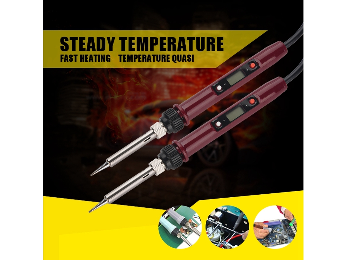 Ferro De Soldar Laxiscreed 936h Com Display Lcd E Temperatura Estável Para Precisão Na Soldagem