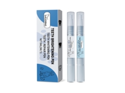 Caneta Branco Dentes Animais Estimação