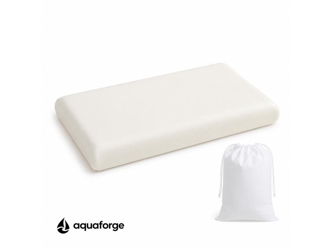 Almofada Cervical Ergonómica Espuma Viscoelástica 70 X 42 Cm