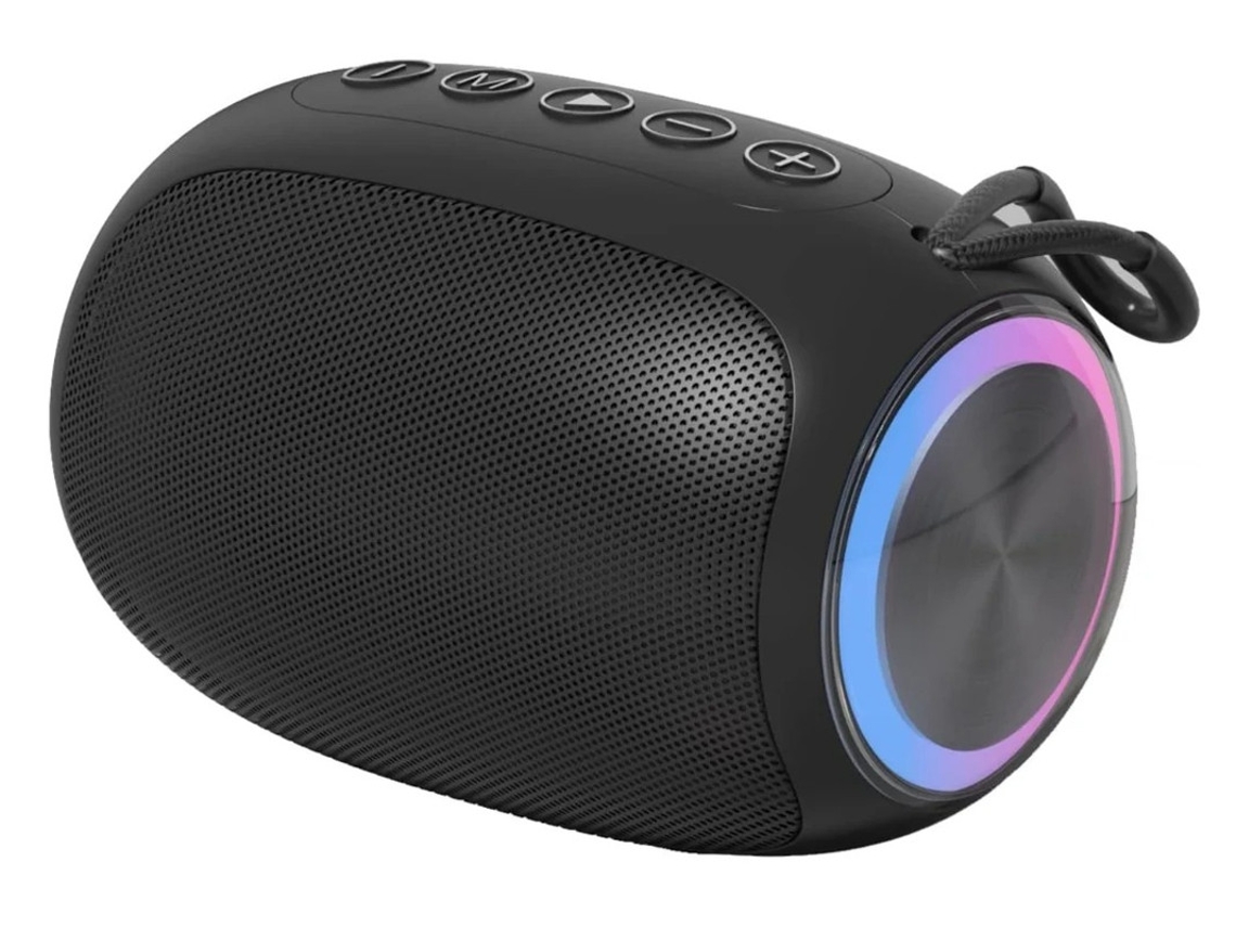 Alto Falante Bluetooth 5w Portátil Vários Modos De Reprodução Null2 Preto Yizhood