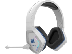 Auscultadores Bluetooth NPLAY Contact 2.0 (Outlet Grade A - On Ear - Microfone - Branco)