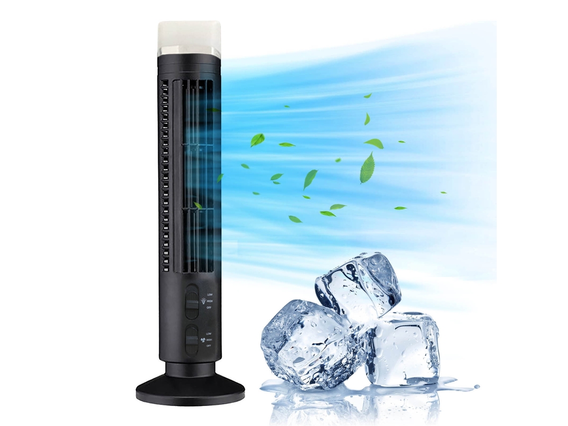 Ventilador de torre LED sem pás