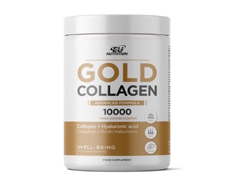 Suplemento Gold Colagénio Ácido Hialurónico Sabor Bolacha Maria