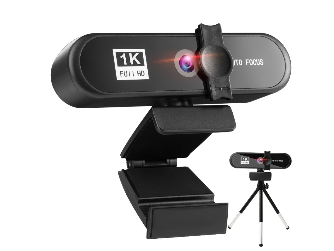 Lurelia Webcam 1080p Com Microfone Preto