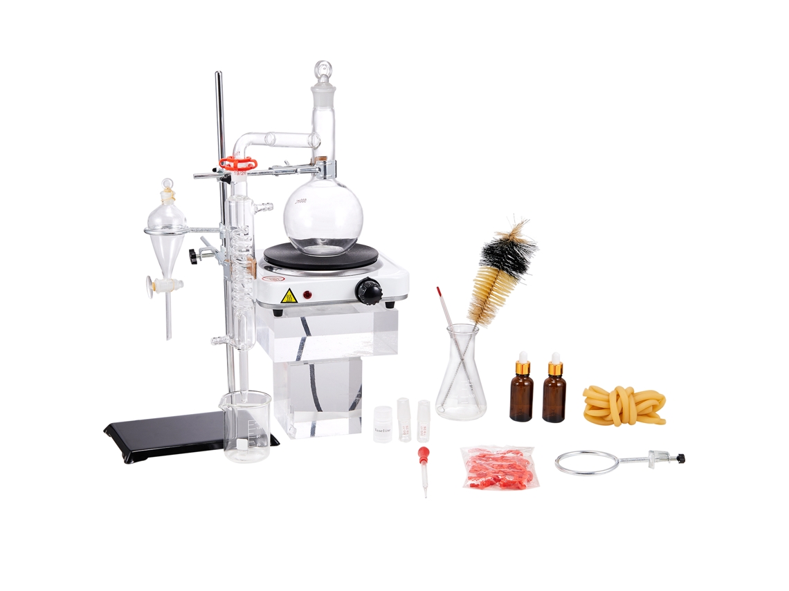 Kit De Destilação Succebuy Óleos Essenciais Dispositivo De Destilação 500 Ml