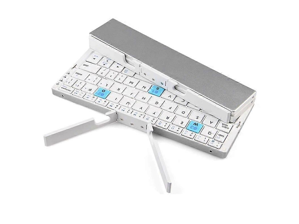 Teclado Compacto Dobrável Compatível Com Bluetooth Para Múltiplos Dispositivos. Nostalgia88