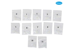 504pcs Pontes De Unhas Falsas De Superfície Mate Vestíveis Ferramenta De Manicure Diy Natural Prática