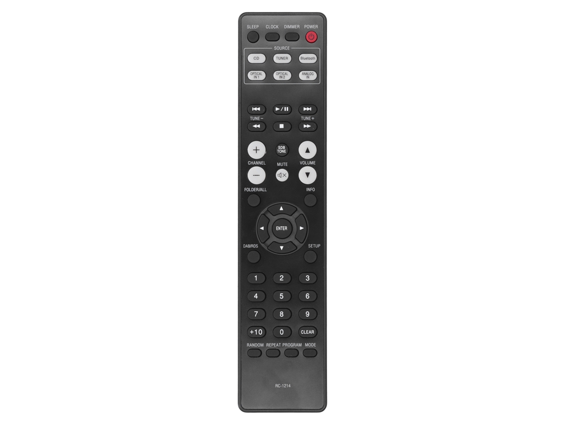 Controle Remoto Rc 1214 Durável para Receptor DENON CHABERLU