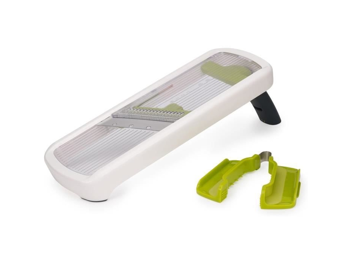 Joseph Joseph Multi Grip Mandolin Para Cozinha, Fatiador Multifuncional De Vegetais E Frutas Com 3 Espessuras De Fatias E 2 Cortes Julienne. Slowmoose